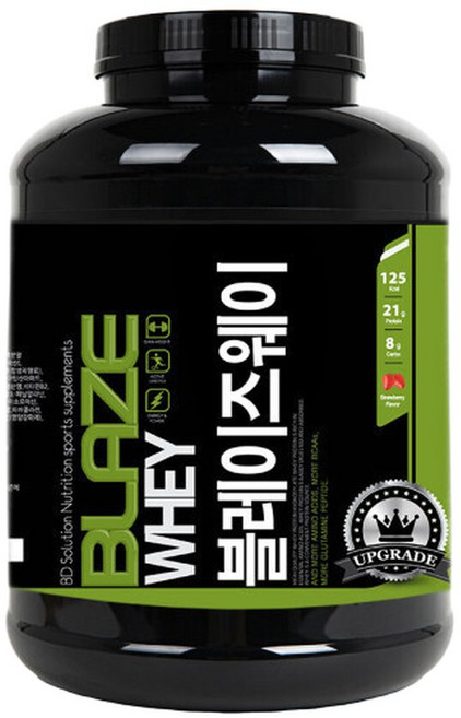 블레이즈 웨이 2kg 딸기맛 체중증가 보충제 단백질, 1개