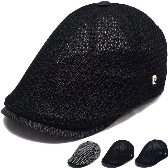 피에르가르뎅 시원한 여름 망사 헌팅캡-HAT260243