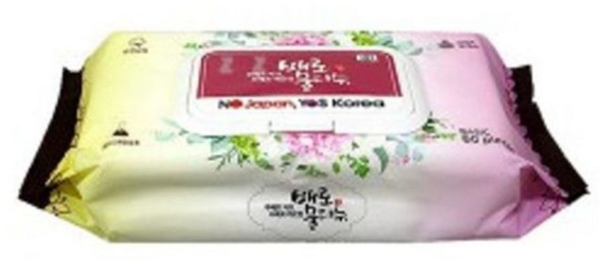 배로 플레인 물티슈 환자용 청소용 캡형 60매, 60매입, 4개