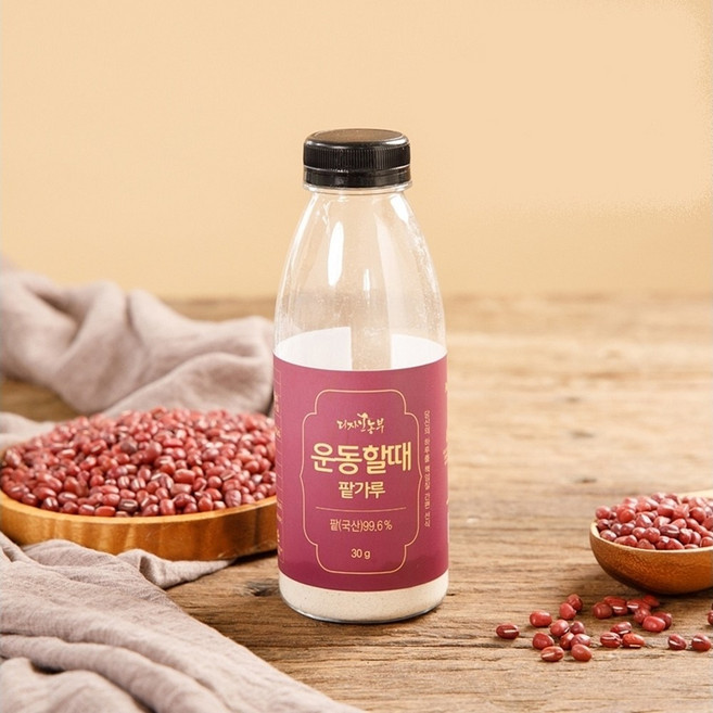 올댓리빙 국산 식사대용 간편선식 운동할때 팥가루 30g, 1개