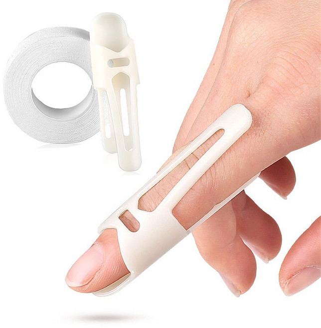 손가락깁스 보호대 새끼 검지 중지 마디 골절 기브스 지지대 부목, 1개