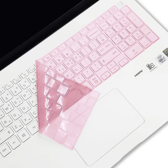 삼성 갤럭시북4 울트라 NT960XGL NT960XGP 키스킨 노트북 키보드 커버 실리스킨, 03.칼라스킨(핑크), 1개