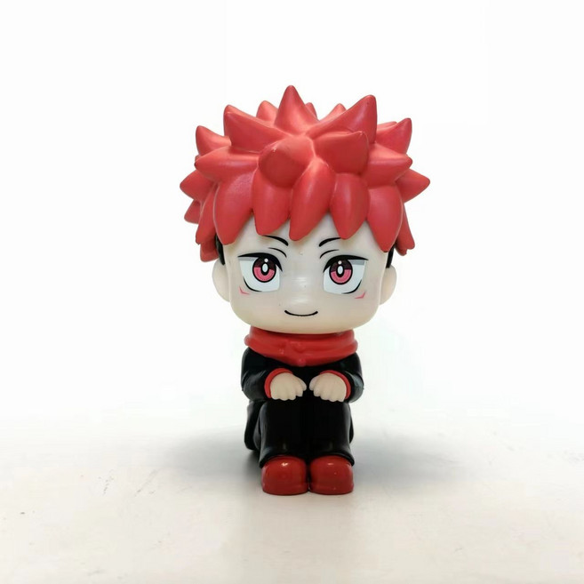 咒術回戰 Q版 手辦 坐姿模型, 1個, 坐姿虎子