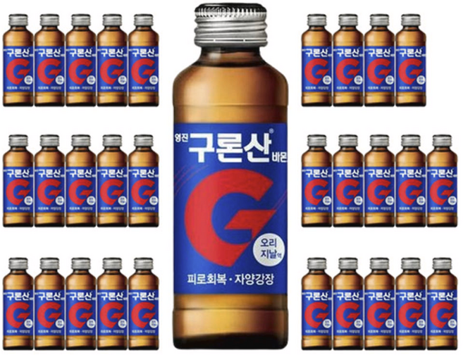 해태 영진 구론산 바몬드 오리지날병, 150ml, 30개