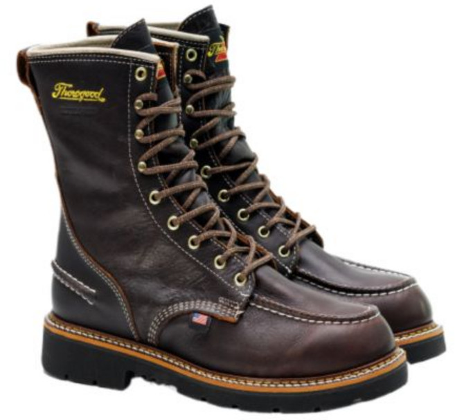 쏘로굿 THOROGOOD 1957 8인치 워터프루프 목토 부츠 4141 Briar Pitstop 매장정품 192027