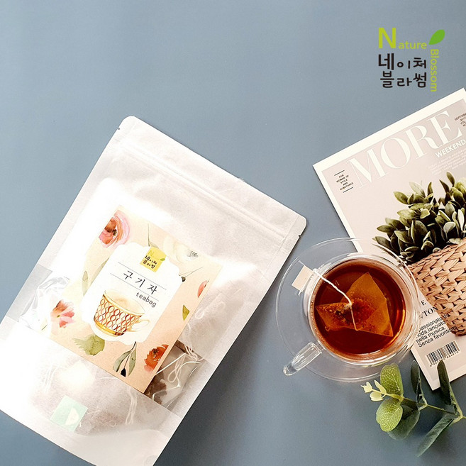 네이처 블라썸 1+1 티백 100개입 국산 청양 구기자차, 50개입, 2개