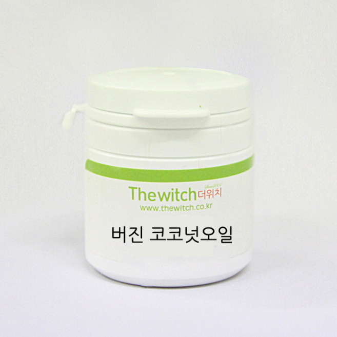[더위치]유기농 버진코코넛오일 50ml 코코넛야자오일 Organic Virgin Coconut Oil, 1개