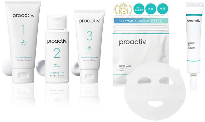 (15g) 프로 액티브 5점 세트 트리트먼트 약용 여드름 케어 크림 페이스 크림