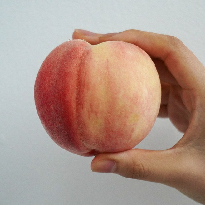 달콤한 딱딱이복숭아 아삭이, 1개, 소과 10kg(56-70과 내외)