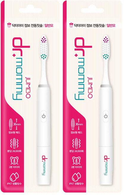 닥터마미 키즈 전동칫솔 일반모, 본품, 2개, 1개입