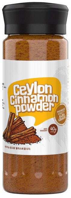 고릴라 실론 시나몬 스리랑카 최상급 ALBA등급 고급호텔 레스토랑용, 2개, 40g