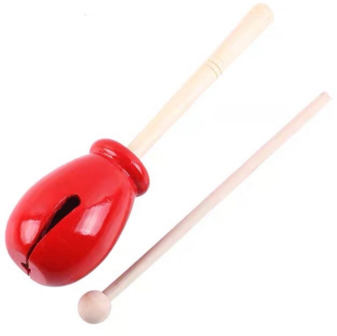 奧福樂器 魚型木魚, 1個, 傳統木魚