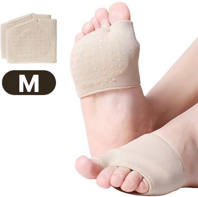 온도비움 발바닥 앞꿈치 실리콘 쿠션 보호 패드 미끄럼방지