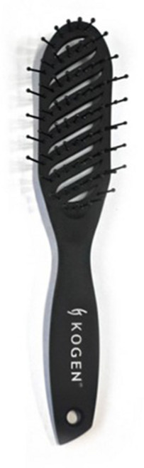 코겐 비긴 벤트스타일 컨케이브 단면 브러쉬, 블랙, 1개