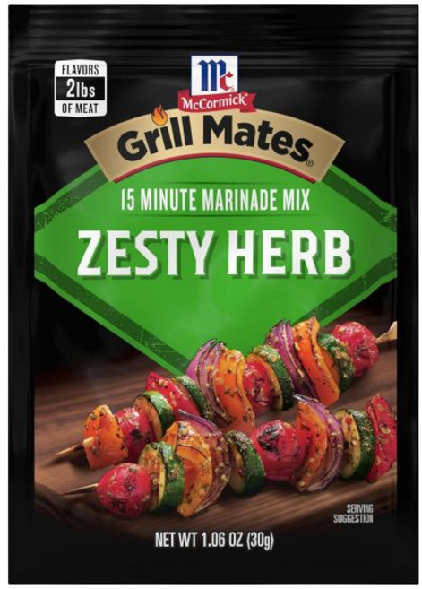 McCormick Grill Mates 시즈닝 가루 양념 맥코믹 그릴 메이트즈 매콤한 마리네이드 믹스 1.06온스, 1.06 온스 (1개 묶음)