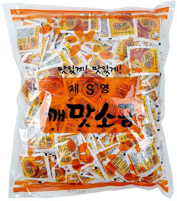 세영 깨맛소금 (포장용 치킨소금) 3g X 500개입 [총 1500g], 1.5kg, 1개