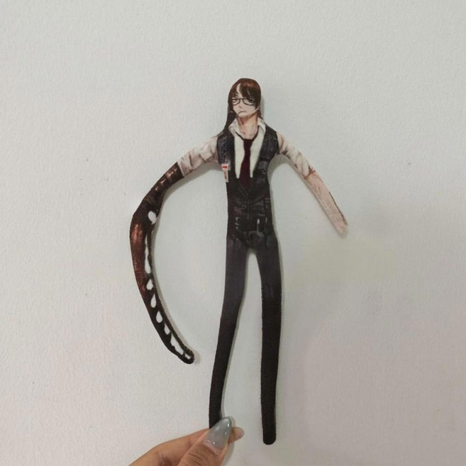 에그미 림버스컴퍼니 캐릭터 뼈인형 철사인형, 1개, D, 28cm