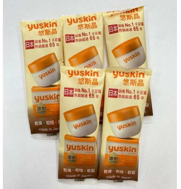 花漾系列護手霜 50g 保濕花香護手霜, 1個, 悠斯晶A乳霜3g隨身包x5條