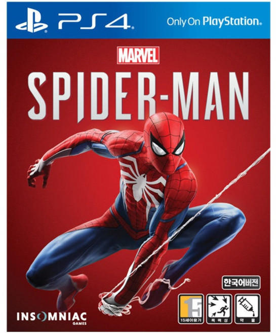 PS4 스파이더맨 오리지날 한국어버전 깨끗한중고