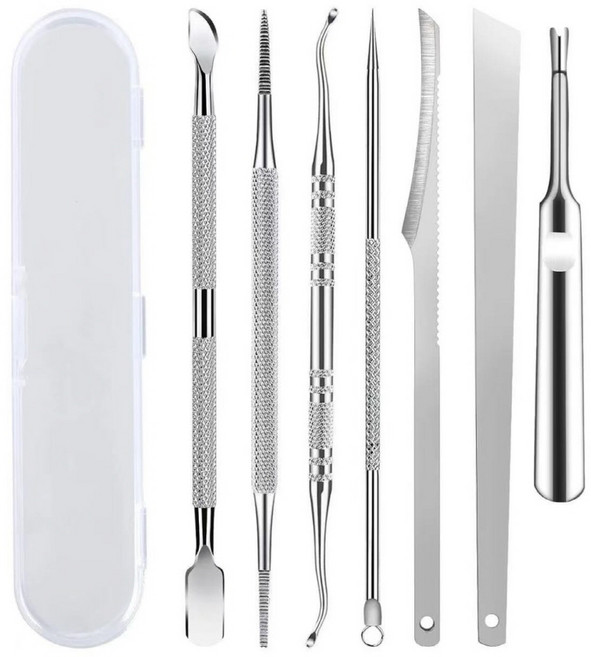 오피셜 굳은살 티눈 발각질제거기 세트, 7종