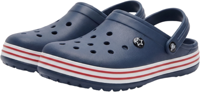 폴슨 남녀공용 EVA 발편한 스트라이프 샌들 슬리퍼