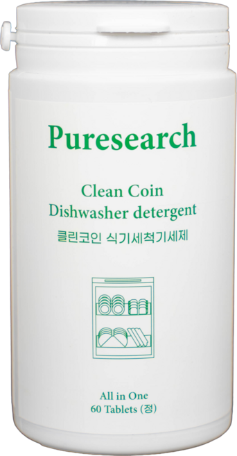 퓨리서치 클린코인 식기세척기 세제 올인원, 240g, 1개