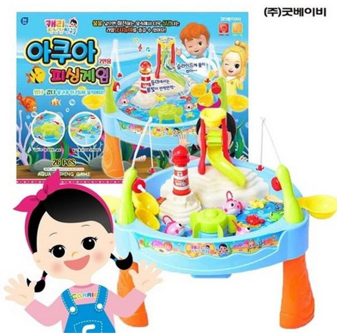 캐리 장난감 친구들 아쿠아 피싱게임 캐리낚시놀이, 1개