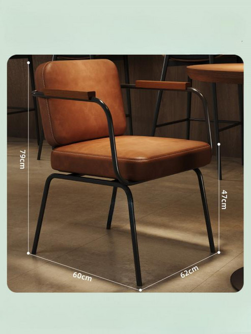 카페테이블세트 원목 원형 빈티지 티테이블 의자 조합, A형 올리브