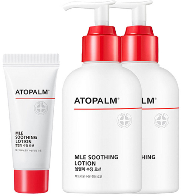 아토팜 MLE 수딩로션 기획세트 200ml x2 + 80ml, 1세트, 480ml