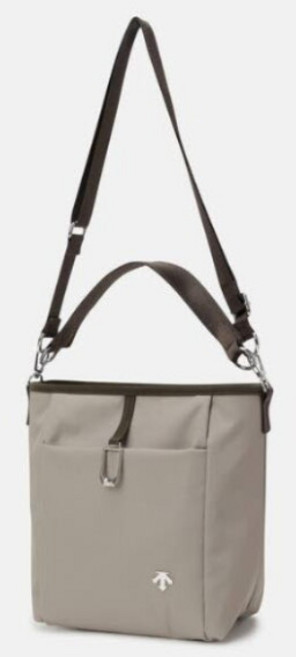 [데상트] M 크로스백 UQC SQ122UBG13-BEG 우먼스 버킷백 / BEIGE, 사이즈:FREE, 상세 설명 참조