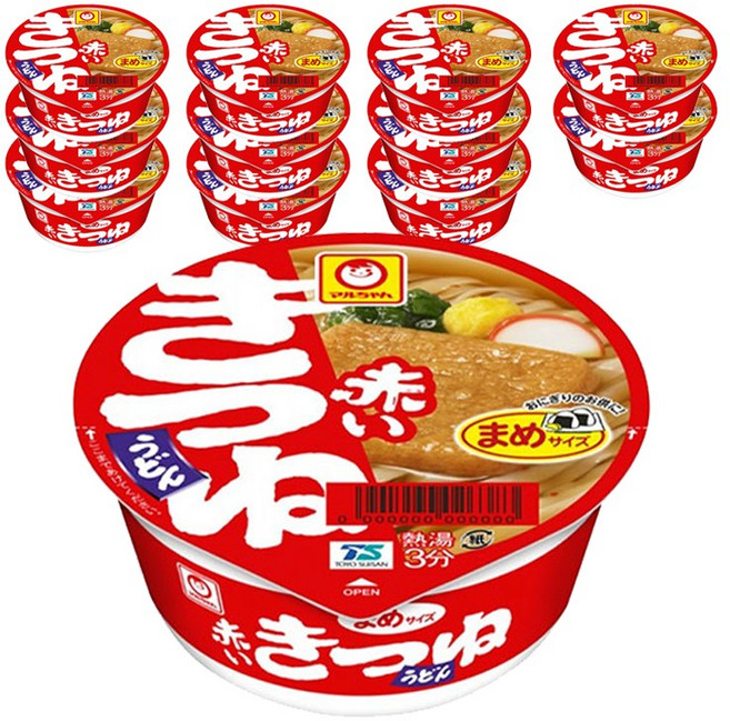 Maruchan 紅狐狸烏龍麵點心杯 41g 12入
