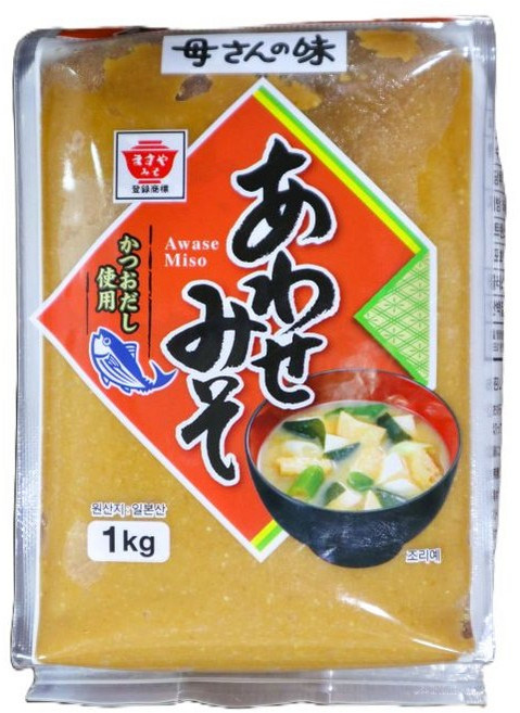 마쓰야 아와세 미소된장1k 2개 일본적된장, 1kg
