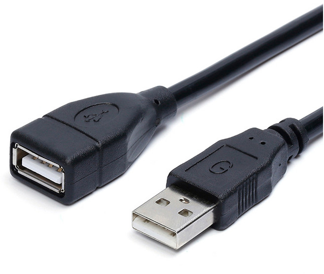 21세기트랜드 슬로몽 저전압 USB 저속 충전기, USB 연장 케이블, 3M, 1개