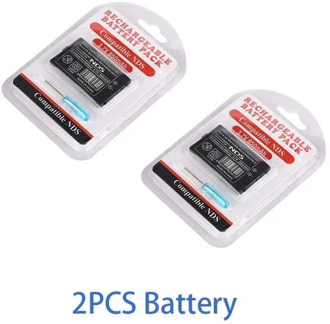 NTR-003 NDS 배터리 교체용 3.7v 리튬 (닌텐도 스위치 게임 콘솔 충전식 내장, 04 2PCS