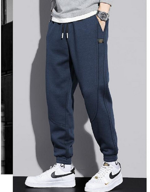韓版潮流休閒運動縮口直筒長褲L03462