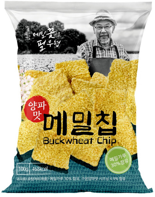 메밀칩 양파맛 10개, 100g