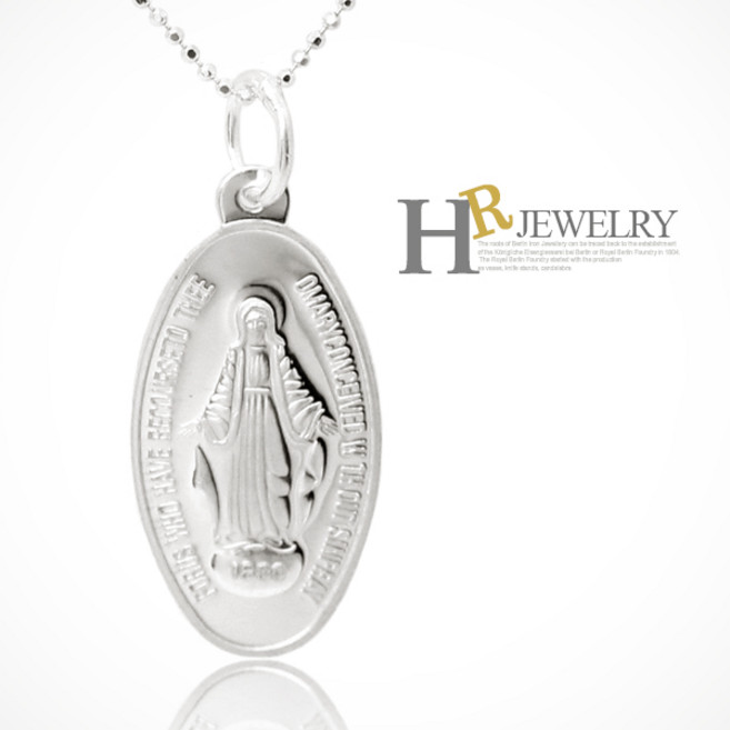 [HR]실버 기적의 패 목걸이(10378)