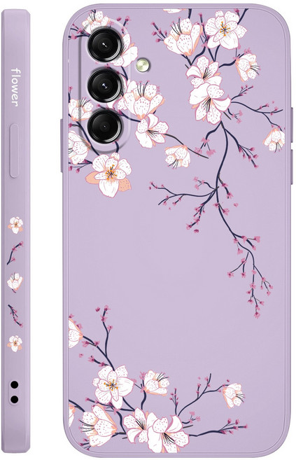 S26 시리즈 휴대폰 케이스 간결한 꽃 모양 부드러운 실리콘 보호 커버