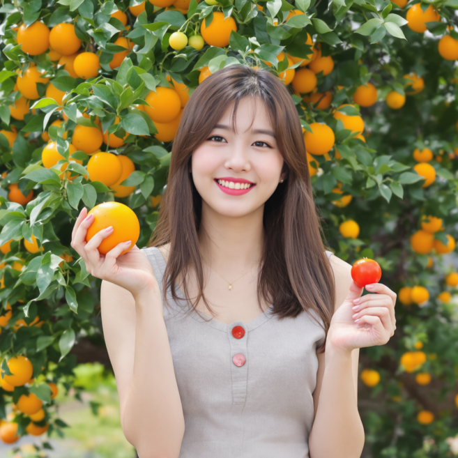 꿀당도 스테비아 방울토마토 한라봉향, 1개, 1kg