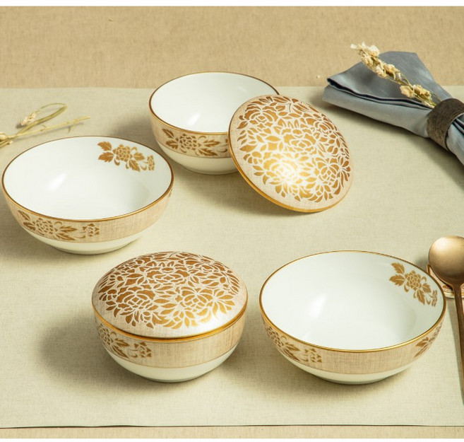 [한국도자기] 궁 단반상기6P (명품), 6개