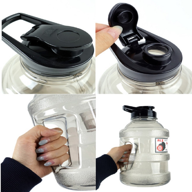 모구모구 대용량 원터치 얼라이브 물병 스포츠 워터보틀, 2L