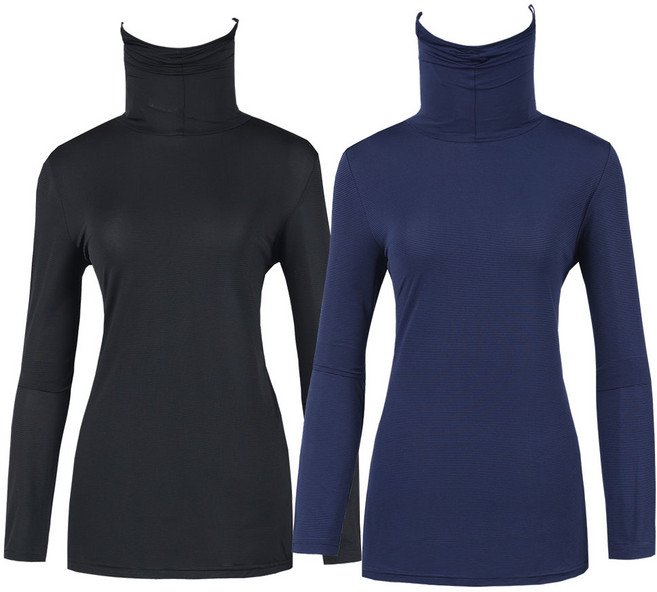 1+1 여성냉감티셔츠 여름 등산 기능성 아웃도어 스판 쿨 긴팔티