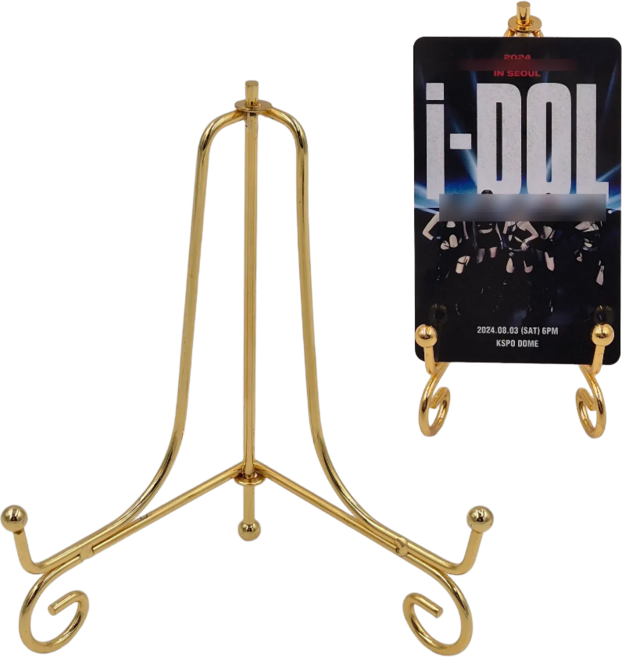 간소생활 북유럽 오리엔탈 스타일 다용도 받침대 골드 실버, 1개