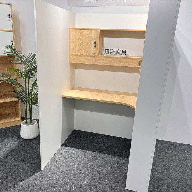 독서실 책상 고등학생 스터디룸 집중력 도서관 칸막이, H. L자형 120x110x180