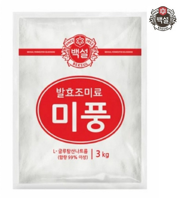백설 미풍, 3kg, 1개