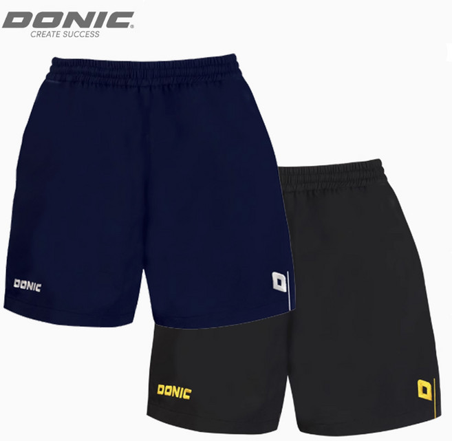 도닉 DONIC 탁구 반바지 남여공용 하의 탁구복 92181 강습 동호회 유니폼 훈련 경기
