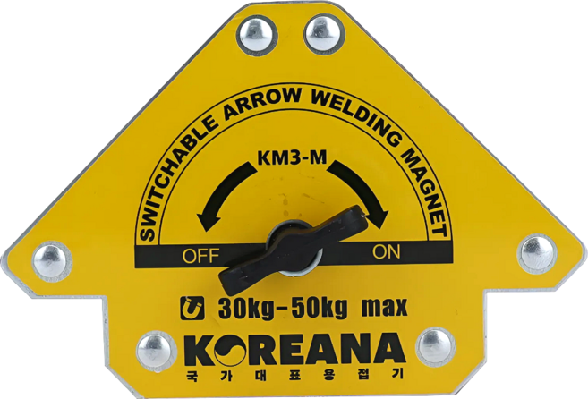코리아나 스위치형 용접자석, KM3-M-스위치타입, 1개