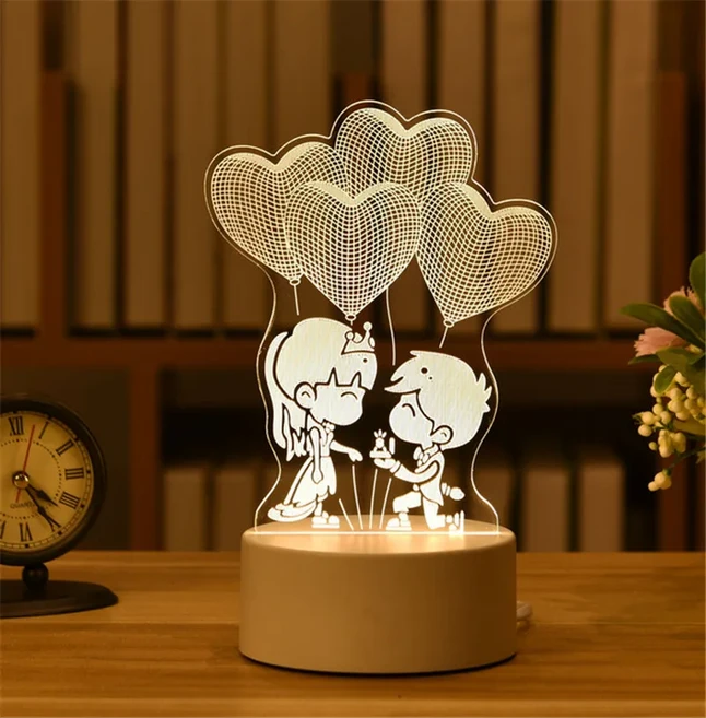무드등 줄조명 인테리어 간접 LED 무선 조명등 수면 우주빔 램프 3D 램프 아크릴 USB LED 야간 조명 네온, 리버풀 3색 조명 2핀 플러그