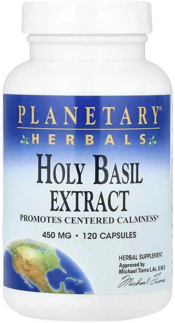 몸관리하세요 겨울입니다 Planetary Herbals 홀리 바질 추출액 450 mg 120 캡슐 특별관리진행, PlanetaryHerbals홀리바질추출액450mg12, 1개 - 쿠팡