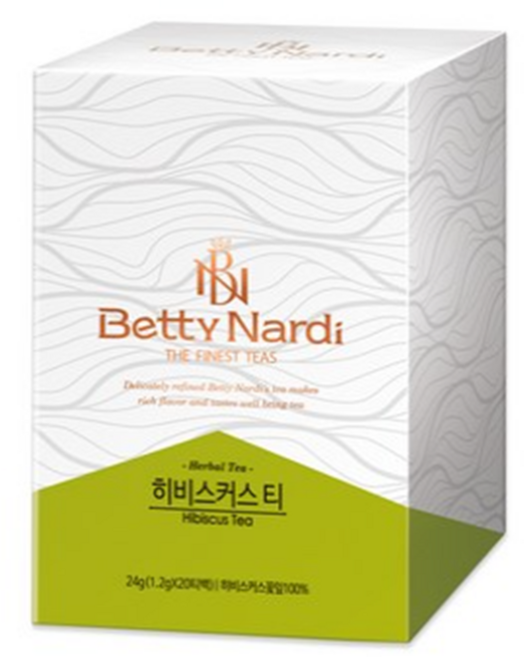 베티나르디 히비스커스 티, 1.2g, 20개입, 9개